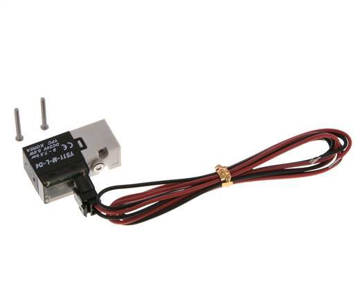 3/2 Flange NO Solenoid Valve 24V DC 0-7.5bar/0-105.0psi YPC