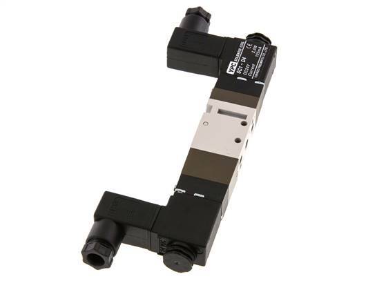 5/3 M5 Center Closed Solenoid Valve 12V DC 2-10bar/28-140psi YPC