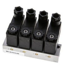 4x3/2 G1/8'' NC Solenoid Valve 230V AC -0.95-10bar/-13.2-140psi Airtec
