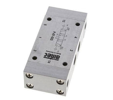 5/3 G1/4'' Exhaust Center Air Pilot Valve 0-8bar/0-112psi Airtec