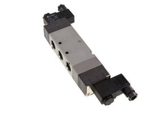 5/3 G1/2'' Pressure Center Solenoid Valve 24V DC 1.5-8bar/21.0-112psi E.MC
