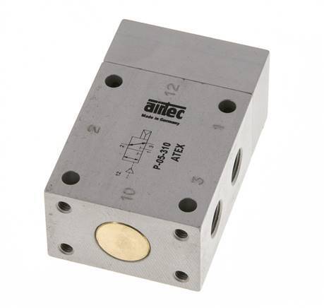 3/2 G1/8'' Air Pilot Valve ATEX 2-10bar/28-140psi Airtec