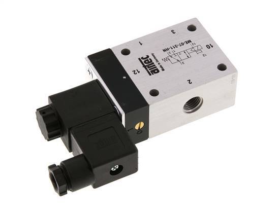 3/2 G1/4'' (G1/8'') Solenoid Valve External Pilot 12V DC 0-10bar/0-140psi Airtec