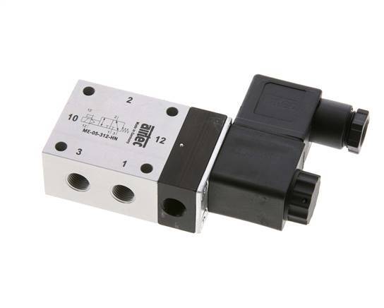 3/2 G1/8'' Solenoid Valve External Pilot 12V DC -0.95-10bar/-13.2-140psi Airtec