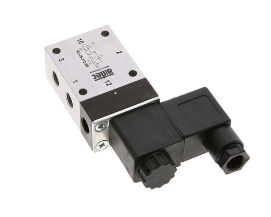 3/2 G1/8'' Solenoid Valve External Pilot 12V DC -0.95-10bar/-13.2-140psi Airtec