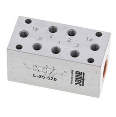 5/2 M5 Bistable Air Pilot Valve ATEX 0-10bar/0-140psi Airtec