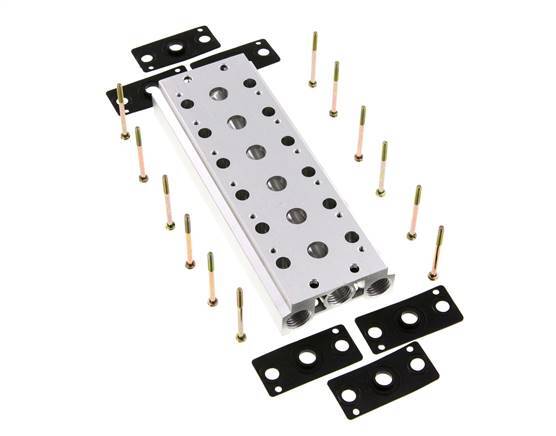 Manifold 6-Station E.MC 5/2 5/3-way