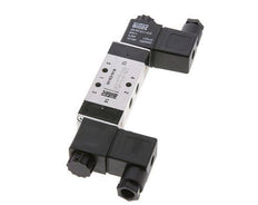 5/3 G1/8'' Center Closed Solenoid Valve 12V DC 3-10bar/42-140psi Airtec