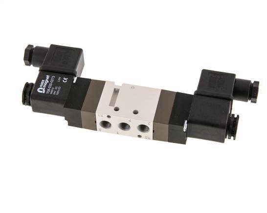 5/2 G1/8'' Bistable Solenoid Valve 12V DC 1.5-10bar/21.0-140psi YPC