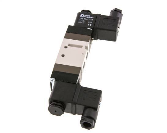 5/2 G1/8'' Bistable Solenoid Valve 12V DC 1.5-10bar/21.0-140psi YPC