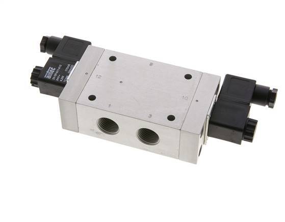 3/2 G1/2'' Bistable Solenoid Valve 230V AC 1-10bar/14-140psi Airtec