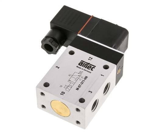 3/2 G1/4'' NC Solenoid Valve 24V DC ATEX 2.5-10bar/35.0-140psi Airtec