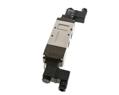 5/3 G1/2'' Center Closed Solenoid Valve 115V AC 2-10bar/28-140psi YPC