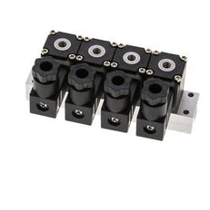 4x3/2 M5 NC Solenoid Valve 12V DC -0.95-8bar/-13.2-112psi Airtec