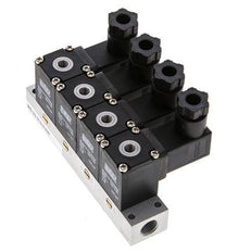 4x3/2 M5 NC Solenoid Valve 12V DC -0.95-8bar/-13.2-112psi Airtec