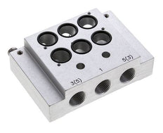 End Plate with Two Valve Seats for Airtec KM09