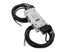 5/3 G1/2'' Center Closed Solenoid Valve 24V DC ATEX 3-10bar/42-140psi Airtec