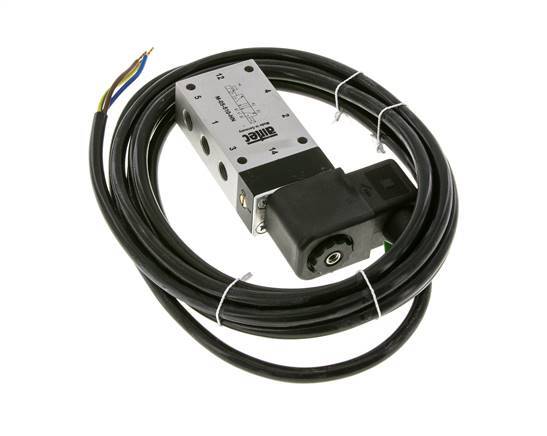 5/2 G1/8'' Solenoid Valve 24V DC ATEX 2-10bar/28-140psi Airtec