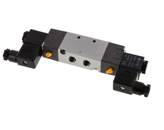 5/2 G1/4'' Bistable Solenoid Valve 24V AC 1.5-8bar/21.0-112psi E.MC