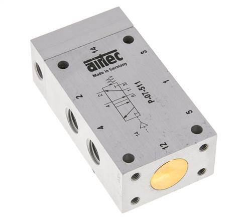 5/2 G1/4'' Air Pilot Valve 0-10bar/0-140psi Airtec