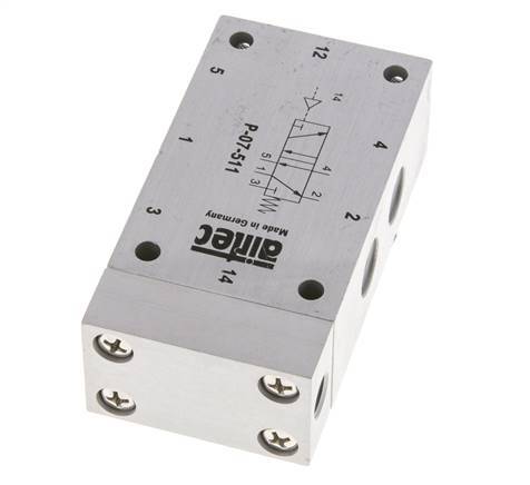 5/2 G1/4'' Air Pilot Valve 0-10bar/0-140psi Airtec