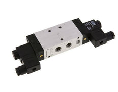 5/3 G1/4'' Exhaust Center Solenoid Valve 230V AC 3-10bar/42-140psi Airtec
