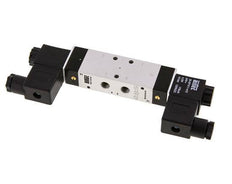 5/3 G1/8'' Pressure Center Solenoid Valve 12V DC 3-10bar/42-140psi Airtec