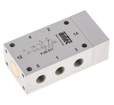 5/2 G1/8'' Air Pilot Valve ATEX 0-10bar/0-140psi Airtec