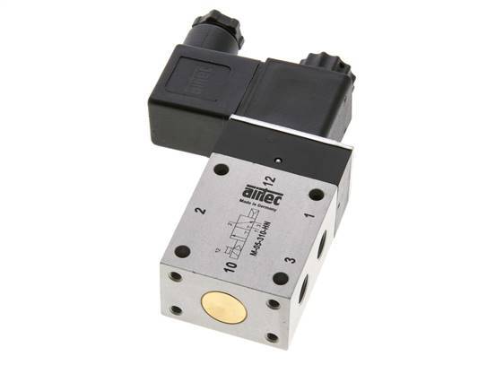 3/2 G1/8'' NO Solenoid Valve 12V DC 2-10bar/28-140psi Airtec