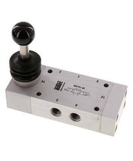5/3 G1/4'' Center Closed Hand Lever Valve 0-12bar/0-168psi Airtec
