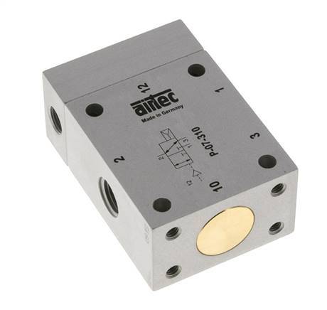 3/2 G1/4'' (G1/8'') Air Pilot Valve 1.5-10bar/21.0-140psi Airtec