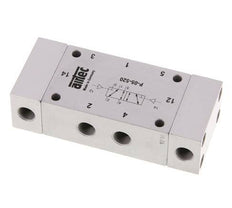 5/2 G1/8'' Bistable Air Pilot Valve 0-10bar/0-140psi Airtec