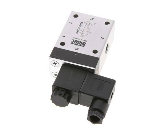 3/2 G1/4'' (G1/8'') Solenoid Valve External Pilot 24V AC -0.95-10bar/-13.2-140psi Airtec