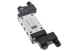 5/3 G1/4'' Pressure Center Solenoid Valve 230V AC 3-8bar/42-112psi Airtec