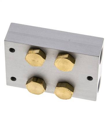 Manifold 2-Station 5/2 5/3way Airtec M04/P04