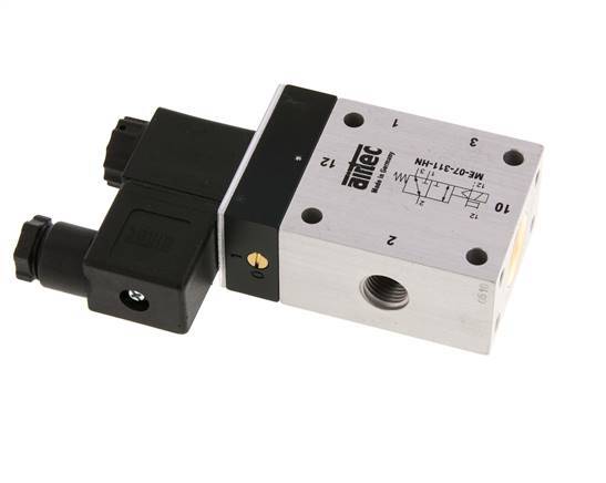 3/2 G1/4'' (G1/8'') Solenoid Valve External Pilot 24V DC 0-10bar/0-140psi Airtec