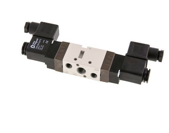 5/2 G1/4'' (G1/8'') Bistable Solenoid Valve 12V DC 1.5-10bar/21.0-140psi YPC