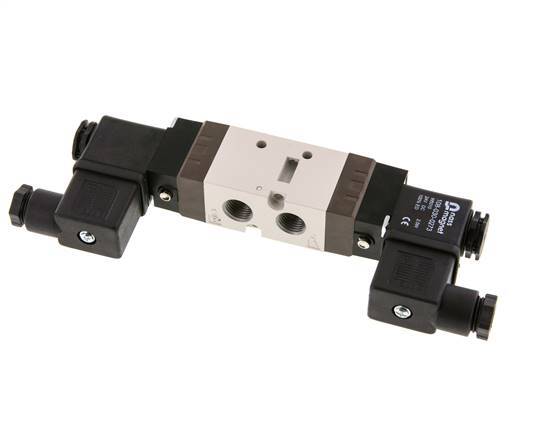 5/2 G1/4'' (G1/8'') Bistable Solenoid Valve 12V DC 1.5-10bar/21.0-140psi YPC