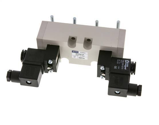 5/2 ISO 5599-2 Bistable Solenoid Valve 24V DC 1.5-10bar/21.0-140psi YPC