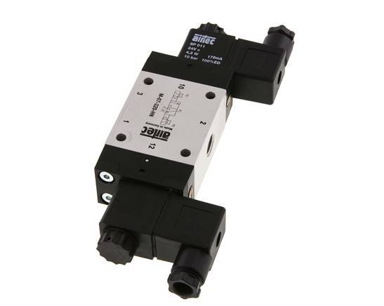 3/2 G1/4'' Bistable Solenoid Valve 24V DC 1.5-10bar/21.0-140psi Airtec