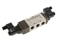 5/3 G1/2'' Exhaust Center Solenoid Valve 24V DC 2-10bar/28-140psi YPC