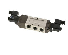 5/3 G1/2'' Exhaust Center Solenoid Valve 24V DC 2-10bar/28-140psi YPC