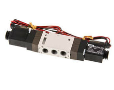 5/2 G1/8'' Bistable Solenoid Valve 24V DC 1.5-10bar/21.0-140psi 2-pin Plug YPC