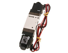 5/2 G1/8'' Bistable Solenoid Valve 24V DC 1.5-10bar/21.0-140psi 2-pin Plug YPC