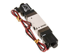 5/2 G1/8'' Bistable Solenoid Valve 24V DC 1.5-10bar/21.0-140psi 2-pin Plug YPC
