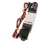 5/2 G1/8'' Bistable Solenoid Valve 24V DC 1.5-10bar/21.0-140psi 2-pin Plug YPC