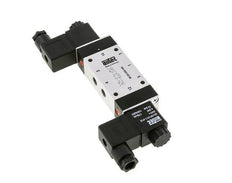 5/3 G1/8'' Center Closed Solenoid Valve 230V AC 3-8bar/42-112psi Airtec