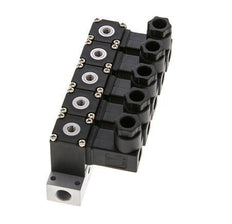 5x3/2 M5 NC Solenoid Valve 24V DC -0.95-8bar/-13.2-112psi Airtec