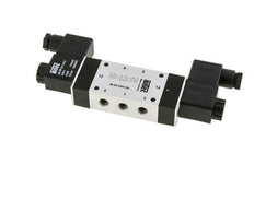 5/3 G1/8'' Center Closed Solenoid Valve 12V DC 3-8bar/42-112psi Airtec