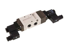 5/3 G3/8'' Exhaust Center Solenoid Valve 24V DC 2-10bar/28-140psi YPC